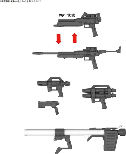 Miniatura 8 de Bandai MG 1/100 GM Sniper Kit de modelo personalizado (importación de Japón)