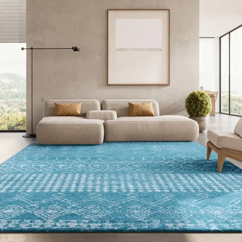 Miniatura 83 de SAFAVIEH Tulum Collection - Alfombra decorativa de 2 x 3 pies, diseño marroquí bohemio envejecido, no desprende pelusa y fácil de limpiar, ideal