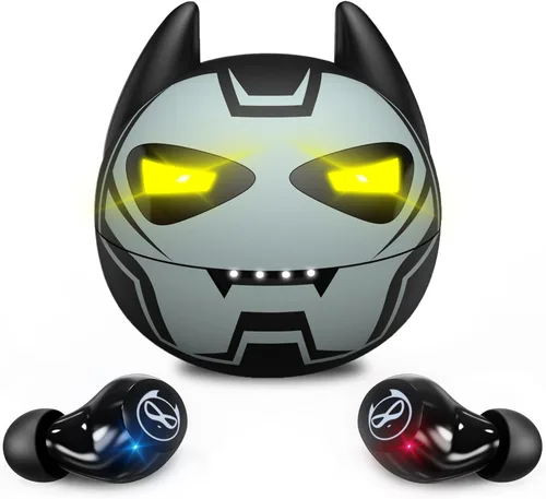 Auriculares inalámbricos para orejas pequeñas, auriculares con control táctil, sonido estéreo, auriculares inalámbricos intraurales, auriculares