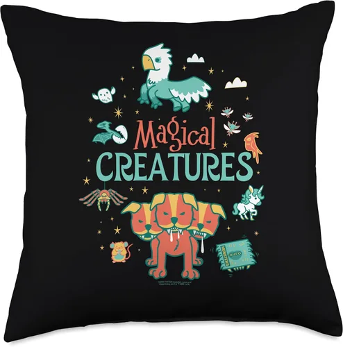 Miniatura 4 de Harry Potter Magical Creatures - Almohada de 16 x 16 pulgadas, multicolor