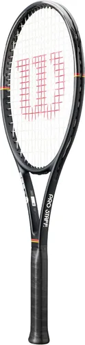 Miniatura 3 de Wilson Pro Staff 97 - Raquetas clásicas de tenis para adultos, ensartadas con Sensation 16 Natural a media tensión de rango