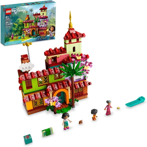 LEGO Disney Encanto The Madrigal House 43202 - Kit de construcción para niños que aman los juguetes de construcción y los juegos en casa (587 piezas)