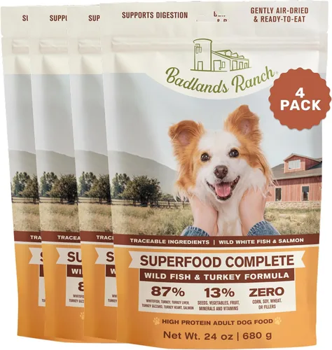 Miniatura 16 de BADLANDS RANCH by Katherine Heigl- Superalimento completo para perros adultos, secado al aire, alto en proteínas, sin relleno, nutrición