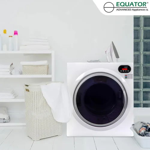 Miniatura 8 de Equator Secador de sensor ventilado corto ultracompacto 2.6cf/10lb LED Ops 110V/1400W en blanco