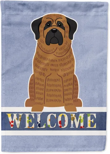 Miniatura 113 de Caroline's Treasures BB5622GF Airedale - Bandera de bienvenida para jardín, bandera decorativa para patio, exteriores, patio, parterres