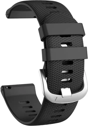Miniatura 2 de OVERSTEP Compatible con Garmin Venu 2 Plus, Venu SQ Band, correa de muñeca de 0.787 pulgadas, correa de silicona suave impermeable de liberación