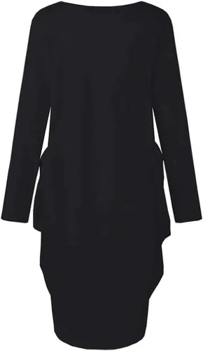 Miniatura 2 de WbJetr Vestido de manga larga con bolsillo para mujer, tops tipo túnica Afro Brave Blessed