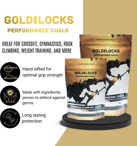Miniatura 5 de Goldilocks Chunky Chalk for Rock Climbing, Crossfit, Weight Training, Gymnastics, & More - Parent