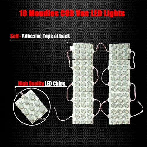 Miniatura 5 de Ampper Luz interior de furgoneta de 12V 90 LED, color blanco