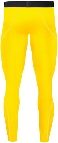 Miniatura 5 de 1Bests Conjunto deportivo para hombre, camiseta de compresión y pantalones ajustados para la piel, manga larga, secado rápido, para gimnasio, yoga