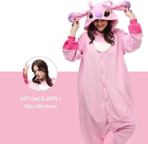 Miniatura 2 de NAITOKE Adults Animal Onesie Halloween Costumes Cosplay Pajamas