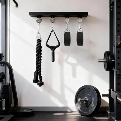 Miniatura 3 de Correas de entrenamiento de tobillo para máquina de gimnasio tonal, accesorios de correa de tobillo ajustable para Tonal, con adaptador de bloqueo