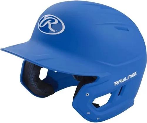 Miniatura 25 de Rawlings Casco de bateo de béisbol MACH Mate Tallas JR y SR Múltiples colores bermellón brillo