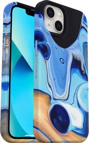 Miniatura 5 de OtterBox - Funda para iPhone 13, 14, 15, 16e y 17e, funda de teléfono de la serie Figura con MagSafe, funda protectora artística ultradelgada