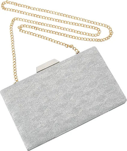 Miniatura 5 de Bolso de mano dorado para mujer, bolso de noche dorado para boda, fiesta, novia, graduación, hombro, bolso de mano dorado