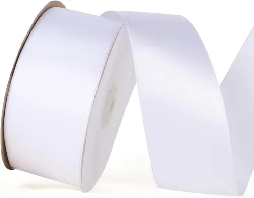 Miniatura 16 de Rollo de cinta de satén de una sola cara de 1 pulgada x 25 yardas, cintas ideales para envolver regalos, manualidades, decoración de fiestas de negro