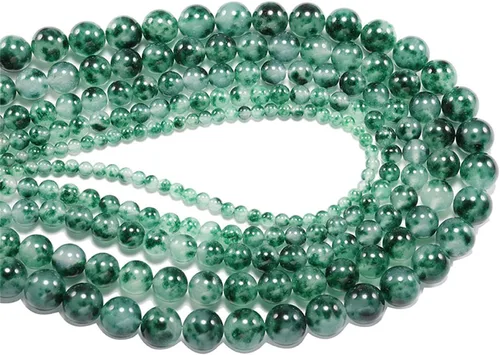 Miniatura 4 de 4 6 8 10 0.472 in cuentas de piedras preciosas naturales redondas de piedra suelta para bricolaje pulsera, collar, pendientes, joyería artesanía Azul