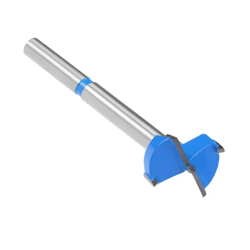 Miniatura 28 de Taladro de posicionamiento de la broca de perforación de 0.591 in Forstner Brocas de carburo de tungsteno Agujero de madera Sierra Bisagra Broca