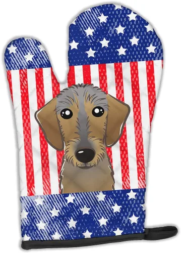 Miniatura 167 de Caroline's Treasures BB4020OVMT Dog House Collection Border Collie - Guante de horno grueso resistente al calor para sartenes calientes y horno