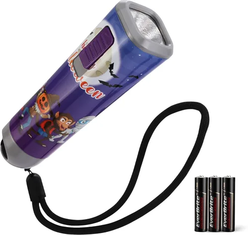 Miniatura 10 de EverBrite Linterna pequeña, mini linterna LED, uso de antorcha de plástico para emergencias, camping, al aire libre con cordón 3AAA batería
