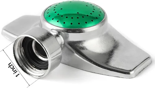 Miniatura 3 de Rociador de manchas de metal, aspersor de césped para patio con flujo de agua suave para cobertura de áreas pequeñas de hasta 30 pies, cabezal