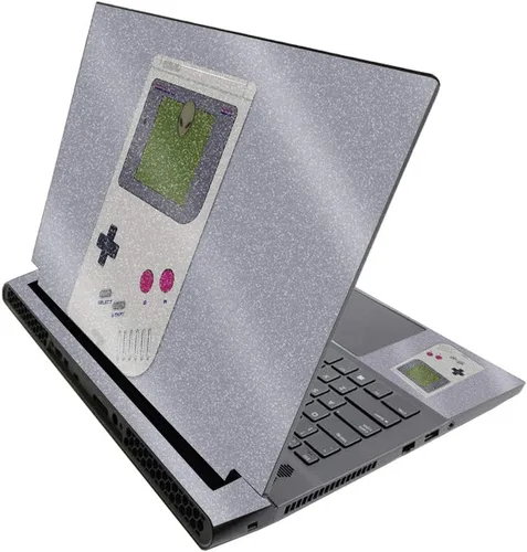 Miniatura 441 de MightySkins - Skin brillante con purpurina para Alienware M17 R3 (2020) y M17 R4 (2021) - Diversión de los años 90 Acabado duradero con purpurina