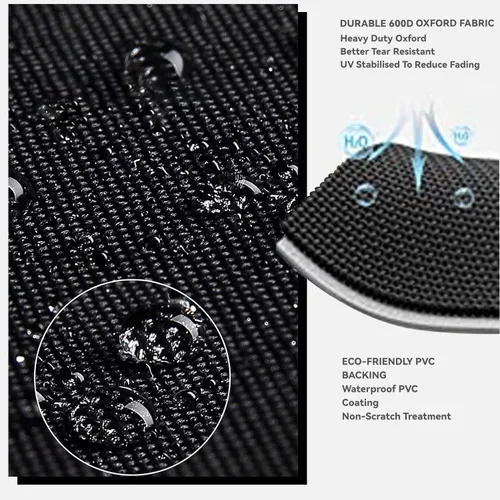 Miniatura 3 de Funda de mesa de preparación para exteriores, resistente, impermeable, para mesa portátil mediana Keter Unity, compatible con carrito de servicio