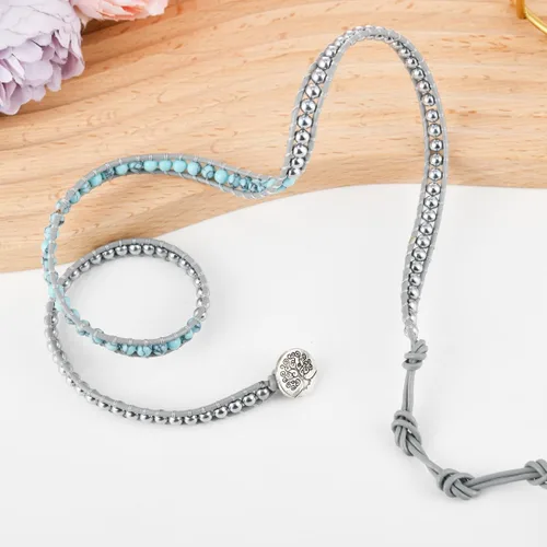 Miniatura 4 de YGLINE - Impresionante colección de pulseras de cuero hechas a mano