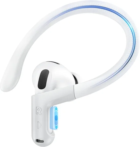 Gcioii Ganchos para las orejas de aleación de titanio con memoria para AirPods Pro 3/Pro 2/Pro 1 y AirPods 3, accesorios deportivos antideslizantes