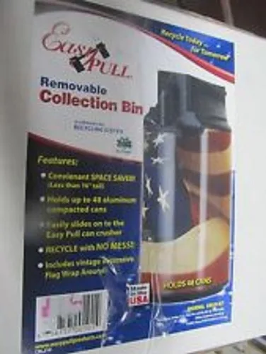 Miniatura 3 de Dial Industries Easy Pull Heavy Duty Wall Mounted Cerveza, soda, Aluminio, 12 oz Contenedor de recolección de latas