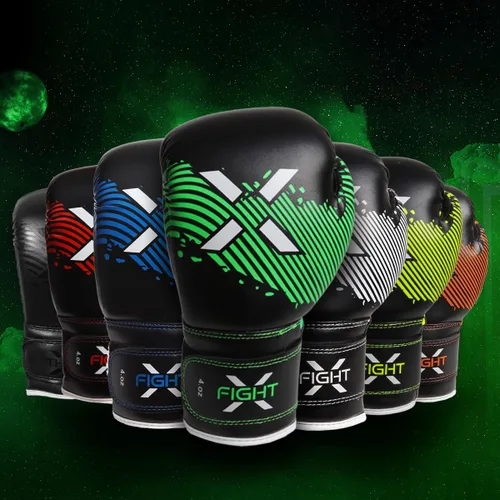 Miniatura 7 de Guantes de boxeo para niños de 3 a 8 años, 4 6 onzas, entrenamiento MMA, niños, niñas, guantes de kickboxing para entrenamiento, saco de boxeo, Muay