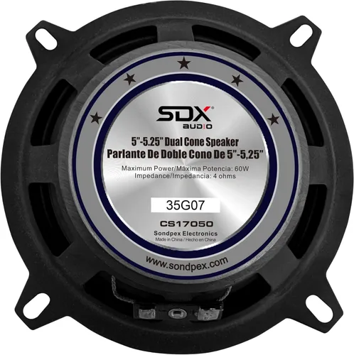 Miniatura 8 de sondpex OEM 2 Vías altavoz de reemplazo, 5.25" (cs17050)
