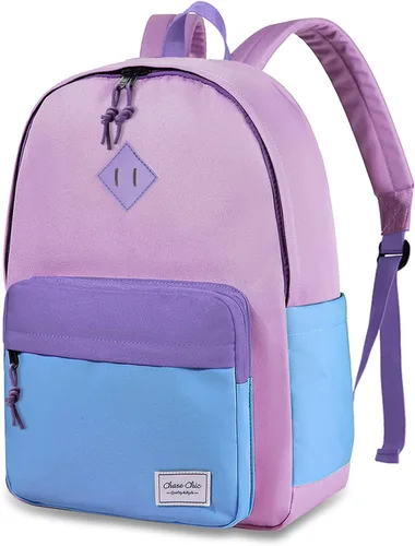 Miniatura 13 de Chase Chic Mochila infantil para niñas – Mochilas escolares de 17 pulgadas para niños pequeños para niños de 6 a 12 años – Bolsa de libros