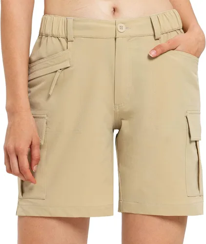 Miniatura 2 de Pantalones cargo para mujer, holgados, casuales, de algodón, tácticos, militares, militares, con 7 bolsillos