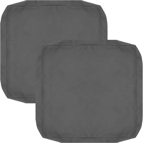 Miniatura 51 de FLYMEI Patio Cushion Covers 16x16x2.5 Waterproof Outdoor Cushion Cover Replacement 1Packs Outdoor Seat Cushion Slipcover for Rattan Chair Sofa, Beige