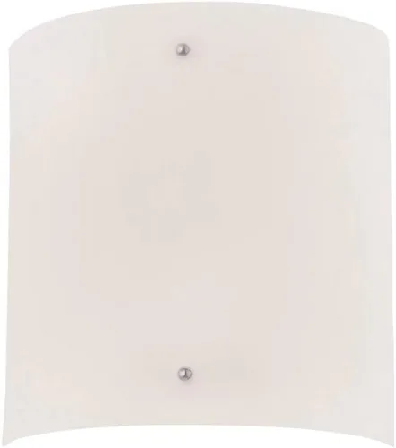 Miniatura 15 de Design House Lydia - Aplique de pared, 1 luz, vidrio esmerilado, regulable, interruptor de encendido/apagado giratorio, níquel satinado, 4.88