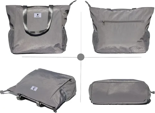 Miniatura 4 de Bolsa para esterilla de yoga ESVAN, bolsa de mano para yoga, bandolera para esterilla de yoga, bolsa de transporte para oficina, yoga, pilates, F