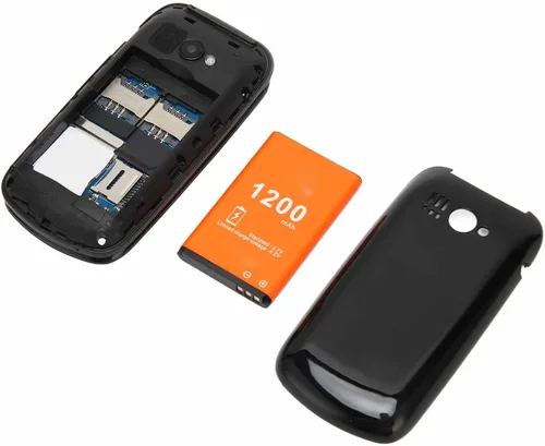 Miniatura 8 de EBTOOLS Teléfono celular desbloqueado, teléfono móvil abatible para personas mayores, grande, pantalla a color de 1.77 pulgadas, altavoz potente