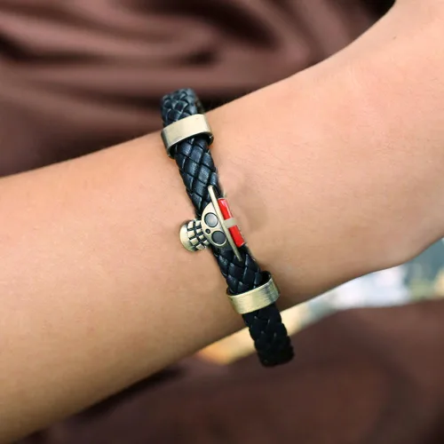 Miniatura 4 de TFYU - Pulseras Luffy con sombrero de paja pequeño, para verano, viajes al aire libre, cosplay, anime, joyería, One P. Pegatinas 23 piezas