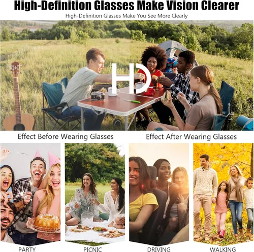 Miniatura 15 de 20 pares de lentes de sol a granel para adultos, retro de los años 70 y 90, gafas baratas para suministros de fiesta (negro)