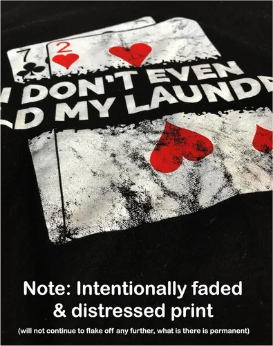 Miniatura 4 de Póker - I Don't Even Fold My Laundry Camiseta divertida de Texas Hold Em