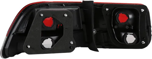 Miniatura 4 de SPEC-D TUNING Luces traseras de lentes ahumadas rojas compatibles con Honda Civic Coupe 1996-2000 de 2 puertas, conjunto de par izquierdo + derecho