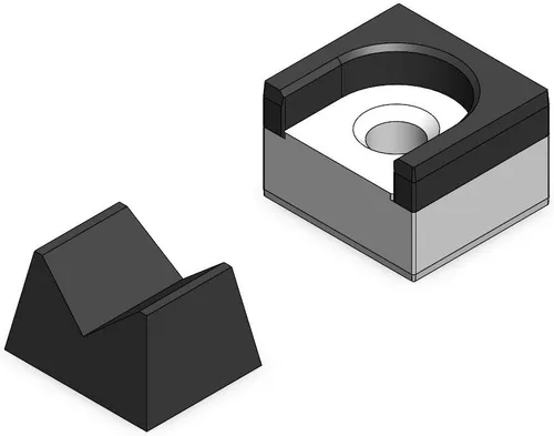 Miniatura 18 de MagAttach Juego de organizador de trinquete (juego de 3 piezas (2 paquetes), Verde/Negro)