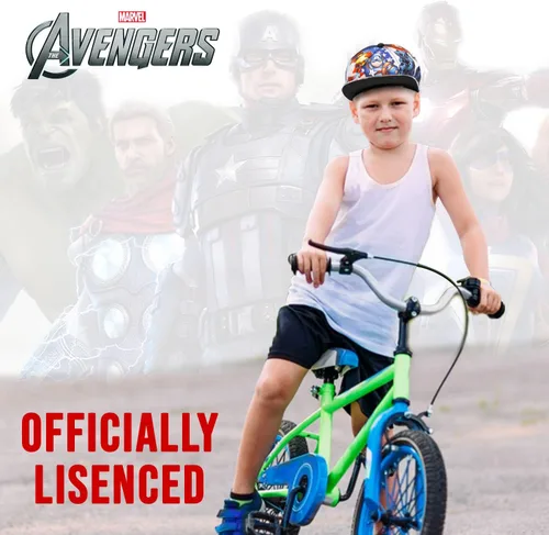 Miniatura 5 de Marvel Gorra de béisbol de Capitán América, Ironman, Avengers y Hulk para niños – Sombrero de los Vengadores para jóvenes de 5 a 14 años