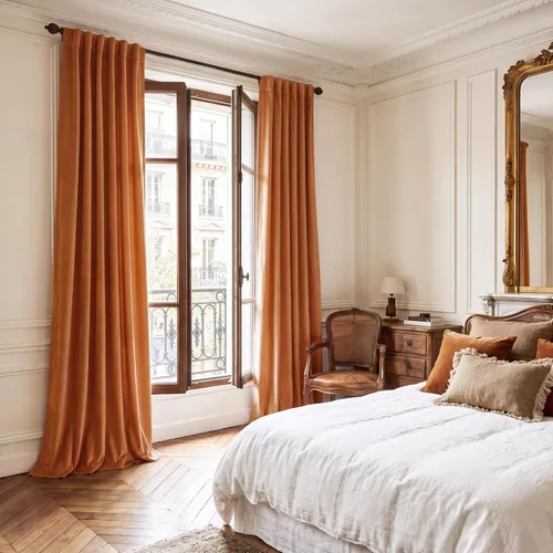 Miniatura 207 de StangH Cortinas de Terciopelo Verde Esmeralda de 96 Pulgadas - Cortinas Opacas de Terciopelo de Lujo Súper Suaves, Elegante Cobertura de Ventana