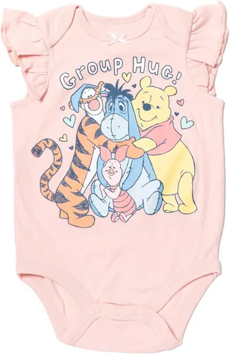 Miniatura 3 de Disney Classics The Aristocats Lion King Winnie the Pooh Pixar Toy Story Baby Girls 5 Pack Bodysuits Newborn to Infant