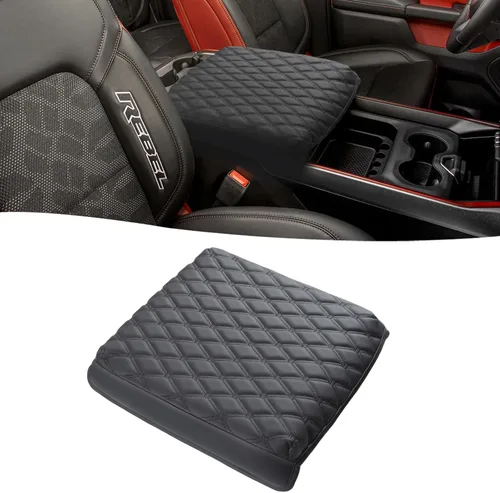 Miniatura 18 de GIANT PANDA Funda de consola central de ajuste personalizado para Dodge RAM 1500 2500 3500 2002 2003 2004 2005 2006 2007 2008 2009 2010 2011 2012