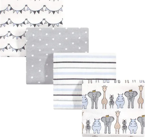 Miniatura 74 de Hudson Baby Mantas unisex de franela de algodón para bebé, calabaza, talla única