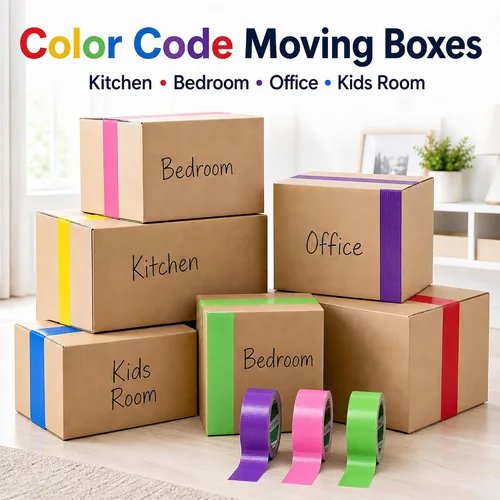 Miniatura 5 de Giftexpress 6 cintas adhesivas de colores surtidos – Cintas multiusos, colores brillantes, ideales para hacerlo tú mismo, arte, hogar, escuela