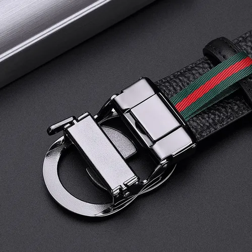 Miniatura 6 de VANNANBA Ratchet Belts for MenLeather Automatic Belt Menwith Elegant Gift Box